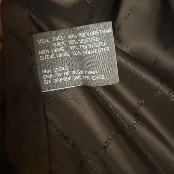 Micheal Kors Olive green jacket - Picture 3 of 5